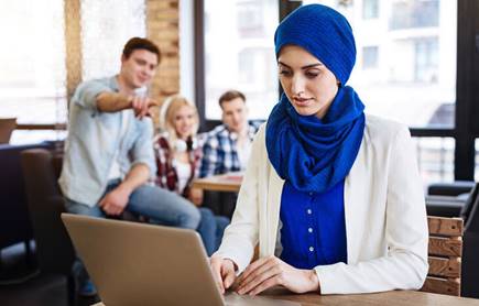 Woman in Hijab being judged - Racial Discrimination